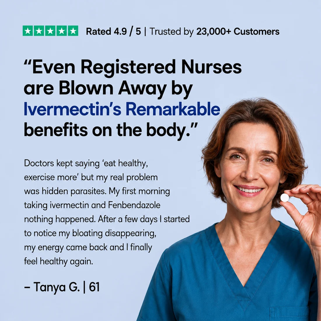 Ivermectin 12 mg Tablets by Aurevanta Care